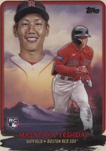 2023 Topps X Bob Ross The Joy of Baseball - Masataka Yoshida #BT-7