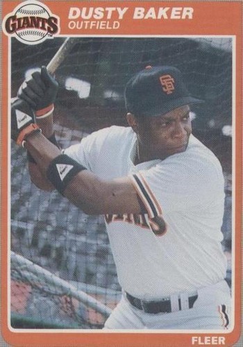 1985 Fleer - Dusty Baker #602