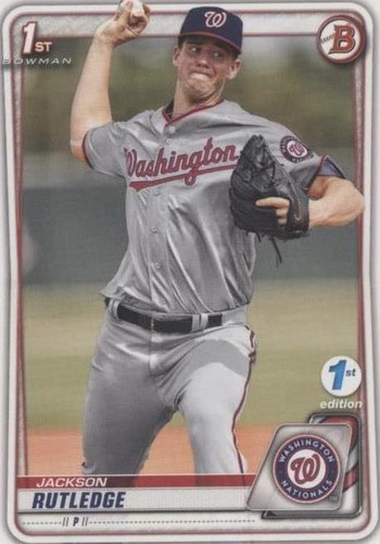 2020 Bowman 1st Edition - Jackson Rutledge #BFE-91
