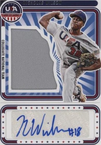 2024 Panini Stars and Stripes - Nicholas Wilson #SS-NW