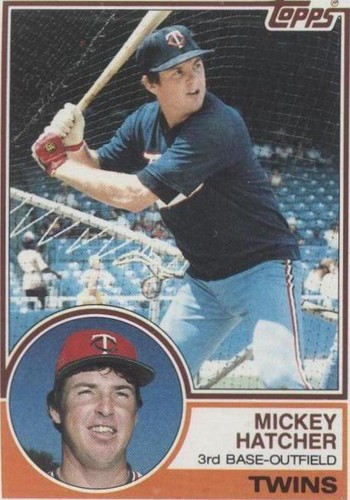 1983 Topps - Mickey Hatcher #121
