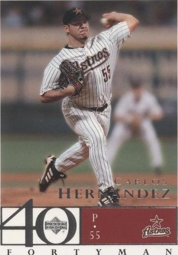 2003 Upper Deck 40 Man - Carlos Hernandez #370