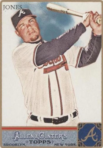 2011 Topps Allen & Ginter's - Chipper Jones #53
