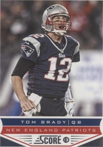 2013 Score Tom Brady #123