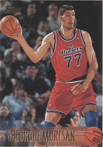 Gheorghe Muresan 97-98 Topps NBA Basketball Card #77