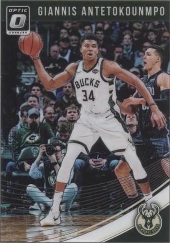 2018-19 Panini Donruss Optic Silver Holo Prizm Giannis
