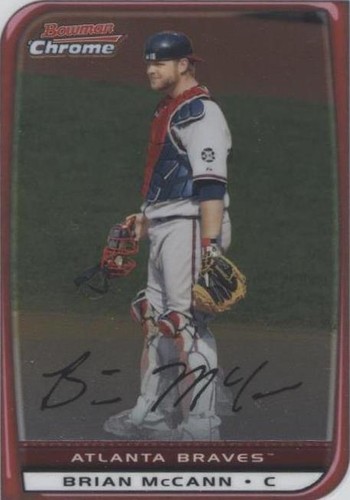 2008 Bowman Chrome - Brian McCann #58