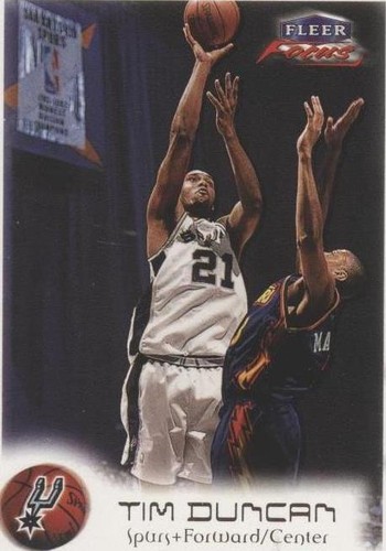 1999-00 Fleer Focus - Tim Duncan #99