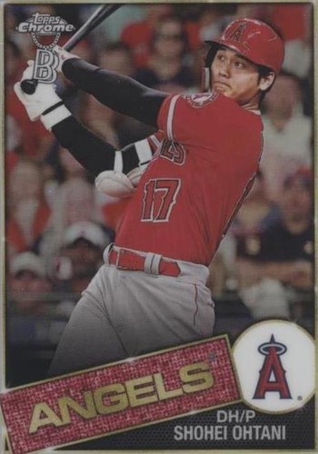 2020 Topps 35th Anniversary Refractor #85TC-7 Shohei Ohtani