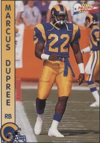 1992 Pacific Marcus Dupree #478