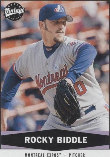 2004 Upper Deck Vintage - Rocky Biddle #168