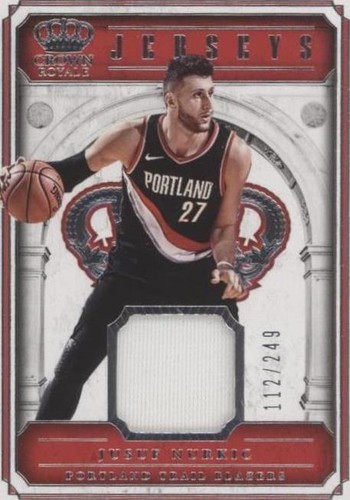 2017-18 Panini Crown Royale - Jusuf Nurkic #JSY-JNU