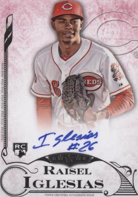 2015 Topps Five Star - Raisel Iglesias #FSA-RI