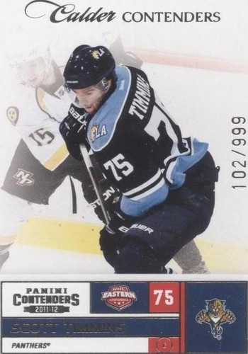 2011-12 Panini Playoff Contenders - Scott Timmins #171