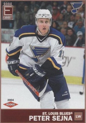 2003-04 Pacific Exhibit - Peter Sejna #124