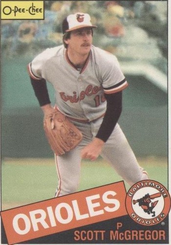 1985 O-Pee-Chee - Scott McGregor #228