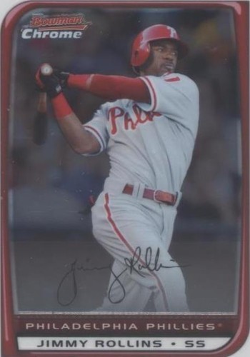 2008 Bowman Chrome - Jimmy Rollins #67