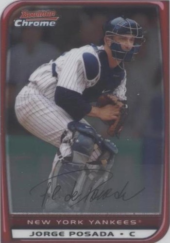 2008 Bowman Chrome - Jorge Posada #86