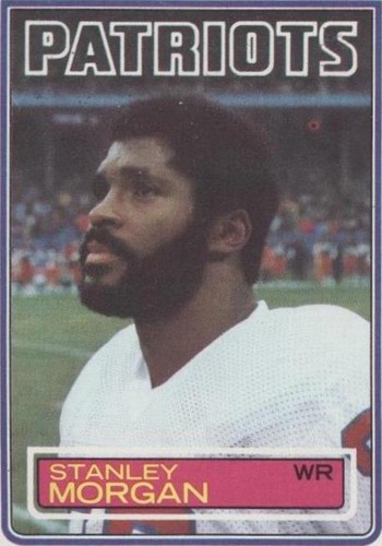1983 Topps Stanley Morgan #334