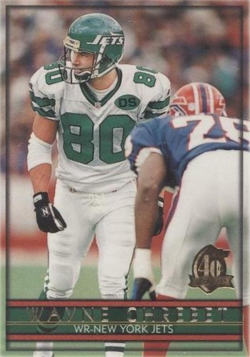1996 Topps Wayne Chrebet #30