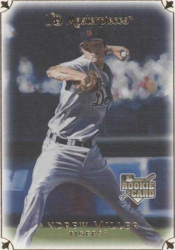 2007 UD Masterpieces - Andrew Miller #74