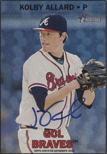 2016 Topps Heritage Minor League Edition - Kolby Allard #ROA-KA