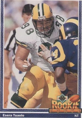 1991 Upper Deck Esera Tuaolo #635