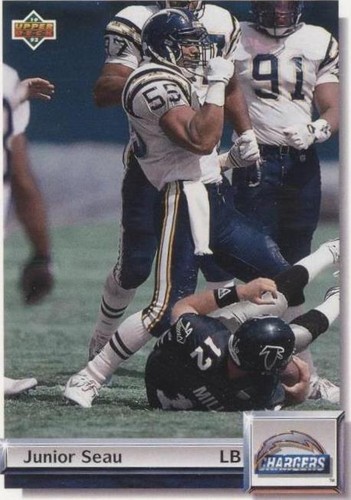 1992 Upper Deck Gold Junior Seau #G41