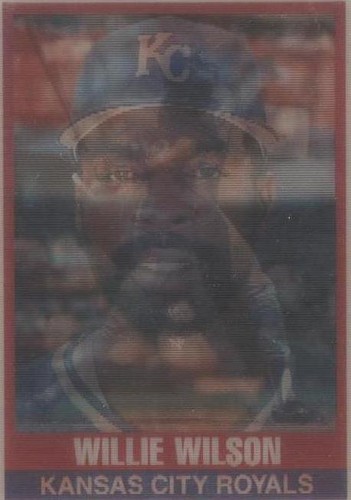 1989 Sportflics - Willie Wilson #186