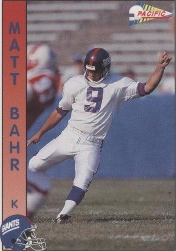 1992 Pacific Matt Bahr #210