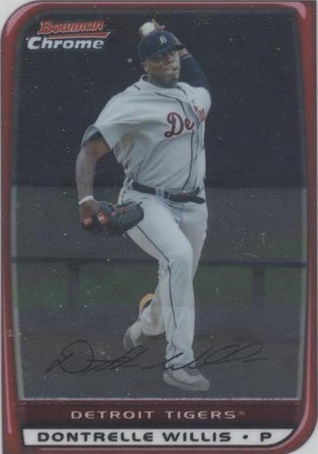2008 Bowman Chrome - Dontrelle Willis #48