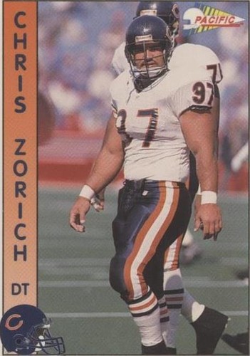 1992 Pacific Chris Zorich #38