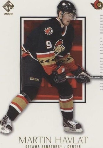 2002-03 Pacific Private Stock Reserve - Martin Havlat #72