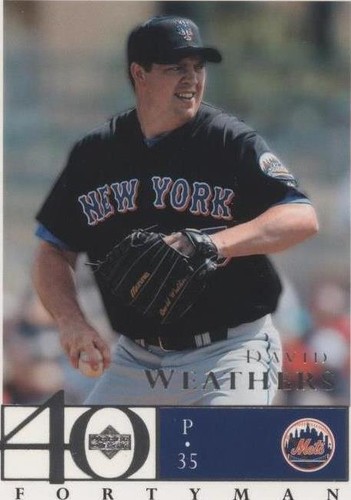 2003 Upper Deck 40 Man - Dave Weathers #621