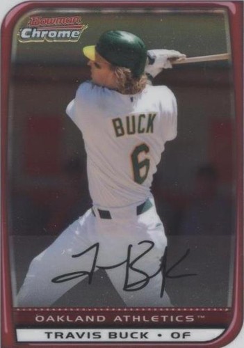 2008 Bowman Chrome - Travis Buck #140