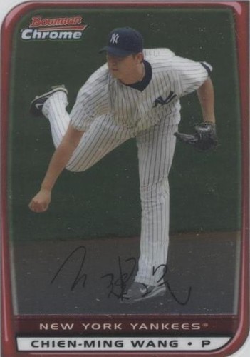 2008 Bowman Chrome - Chien-Ming Wang #80