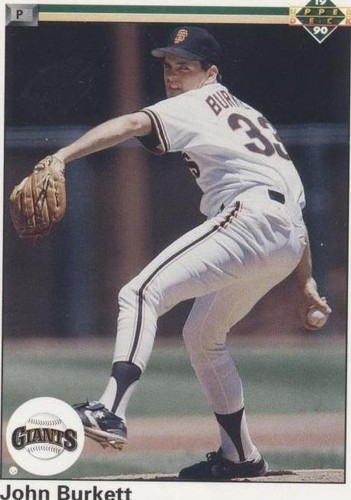 1990 Upper Deck - John Burkett #735