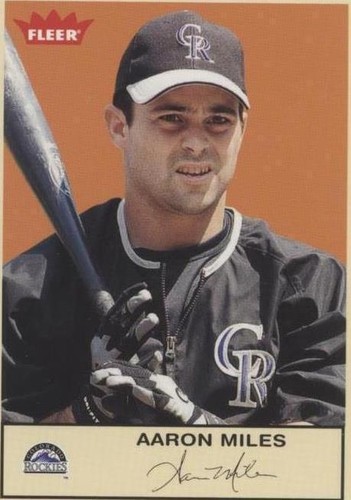 2005 Fleer Tradition - Aaron Miles #222