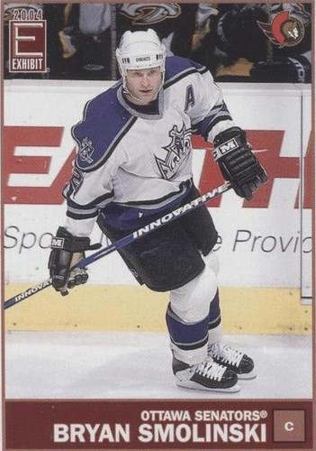 2003-04 Pacific Exhibit - Bryan Smolinski #105