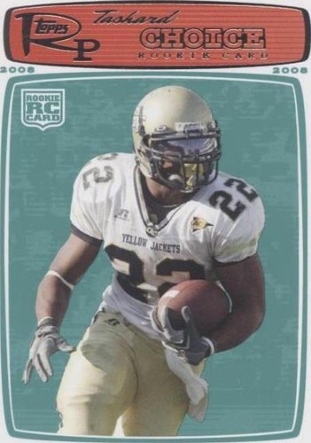2008 Topps Rookie Progression Tashard Choice #209