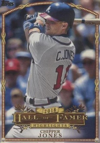 2018 Topps Update Series - Chipper Jones #HFH-3