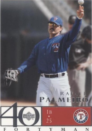 2003 Upper Deck 40 Man - Rafael Palmeiro #186