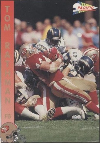 1992 Pacific Tom Rathman #281