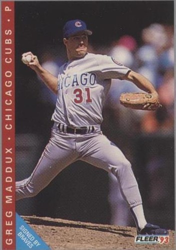1993 Fleer - Greg Maddux #380