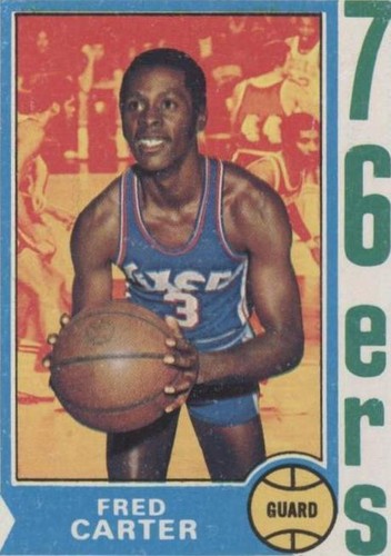 1974-75 Topps - Fred Carter #75