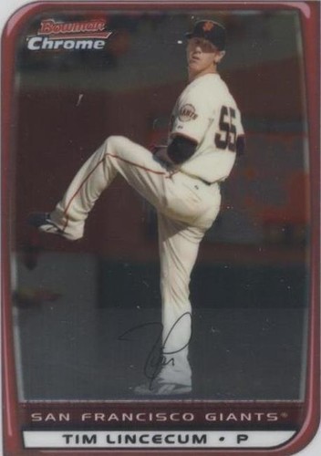 2008 Bowman Chrome - Tim Lincecum #42