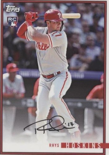 2018 Topps On Demand Rookie Year in Review - Rhys Hoskins #10
