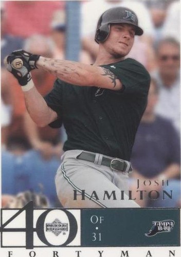 2003 Upper Deck 40 Man - Josh Hamilton #101