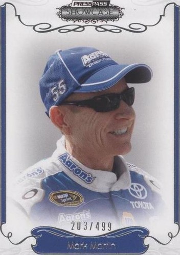 2012 Press Pass Showcase - Mark Martin #18
