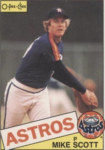 1985 O-Pee-Chee - Mike Scott #17